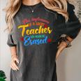 The Influence Of Great Teacher Can Never Be Erased School For Men Women Women's Comfort Colors T-Shirt Pepper