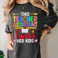 Instructional Assistant Loves Her Kids Teacher Assistant Women's Comfort Colors T-Shirt Pepper Instructional Assistant Loves Her Kids Teacher Assistant Women's Comfort Colors T-Shirt Pepper