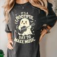 It's A Bootiful Day To Make Music Halloween Music Teacher Women's Comfort Colors T-Shirt Pepper It's A Bootiful Day To Make Music Halloween Music Teacher Women's Comfort Colors T-Shirt Pepper
