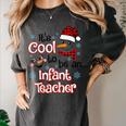 It's Cool To Be a Infant Teacher Snowman Winter Christmas Women's Comfort Colors T-Shirt Pepper It's Cool To Be a Infant Teacher Snowman Winter Christmas Women's Comfort Colors T-Shirt Pepper