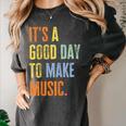 It's A Good Day To Make Music Music Lover Teacher Women's Comfort Colors T-Shirt Pepper It's A Good Day To Make Music Music Lover Teacher Women's Comfort Colors T-Shirt Pepper