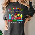 It's A Good-Day To Teach Tiny Humans Pre-K Cat Teacher Lover Women's Comfort Colors T-Shirt Pepper