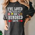 I'Ve Loved My Class For 100 Days Of School 100th Day Teacher Women's Comfort Colors T-Shirt Pepper