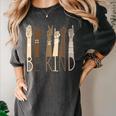 Be Kind Sign Language Hand Talking Teachers Interpreter ASL Men Women Women's Comfort Colors T-Shirt Pepper Be Kind Sign Language Hand Talking Teachers Interpreter ASL Men Women Women's Comfort Colors T-Shirt Pepper