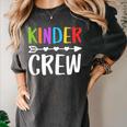 Kinder Crew Shirt Kindergarten Boy Girl Student Teacher Women's Comfort Colors T-Shirt Pepper Kinder Crew Shirt Kindergarten Boy Girl Student Teacher Women's Comfort Colors T-Shirt Pepper