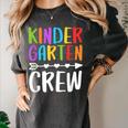 Kindergarten Crew Shirt Kinder Crew Teacher Boy Girl Women's Comfort Colors T-Shirt Pepper