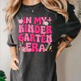 In My Kindergarten Era Girl Back To School Kinder Teacher Women's Comfort Colors T-Shirt Pepper In My Kindergarten Era Girl Back To School Kinder Teacher Women's Comfort Colors T-Shirt Pepper