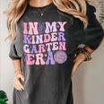 In My Kindergarten Era Teacher Kids Back To School Kinder Women's Comfort Colors T-Shirt Pepper In My Kindergarten Era Teacher Kids Back To School Kinder Women's Comfort Colors T-Shirt Pepper