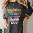 I Am A Kindergarten Teacher Shirt Creative Women's Comfort Colors T-Shirt Pepper I Am A Kindergarten Teacher Shirt Creative Women's Comfort Colors T-Shirt Pepper