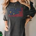 Literacy Justice For All Teacher Women's Comfort Colors T-Shirt Pepper