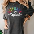 Literacy Squad Reading Teacher Interventionist Specialist Women's Comfort Colors T-Shirt Pepper Literacy Squad Reading Teacher Interventionist Specialist Women's Comfort Colors T-Shirt Pepper
