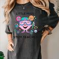Little Miss Stem Teacher Women's Comfort Colors T-Shirt Pepper Little Miss Stem Teacher Women's Comfort Colors T-Shirt Pepper