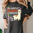 Llama Learning T Shirt Teachers Students Alpaca Lovers Women's Comfort Colors T-Shirt Pepper Llama Learning T Shirt Teachers Students Alpaca Lovers Women's Comfort Colors T-Shirt Pepper