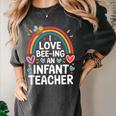 I Love Bee-Ing An Infant Teacher Toddler Teaching Women's Comfort Colors T-Shirt Pepper I Love Bee-Ing An Infant Teacher Toddler Teaching Women's Comfort Colors T-Shirt Pepper