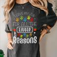 I Love My Job For All The Little Reasons Kid Daycare Teacher Women's Comfort Colors T-Shirt Pepper I Love My Job For All The Little Reasons Kid Daycare Teacher Women's Comfort Colors T-Shirt Pepper