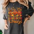 I Love My Kindergarten Turkeys Thanksgiving Teacher Students Women's Comfort Colors T-Shirt Pepper I Love My Kindergarten Turkeys Thanksgiving Teacher Students Women's Comfort Colors T-Shirt Pepper