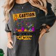Mad Scientist Halloween Costume Science Teacher Women's Comfort Colors T-Shirt Pepper Mad Scientist Halloween Costume Science Teacher Women's Comfort Colors T-Shirt Pepper