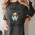 Mad Scientist Shirt Kids Boys Youth Science Teacher Women's Comfort Colors T-Shirt Pepper