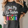 Matching Co-Teacher Best Friend She's My Bestie Work Team Women's Comfort Colors T-Shirt Pepper Matching Co-Teacher Best Friend She's My Bestie Work Team Women's Comfort Colors T-Shirt Pepper