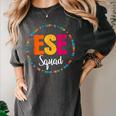 Matching ESE Squad First Last Day Team Teacher Student Tribe Women's Comfort Colors T-Shirt Pepper Matching ESE Squad First Last Day Team Teacher Student Tribe Women's Comfort Colors T-Shirt Pepper