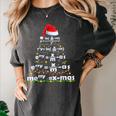 Math Equation Merry X-Mas Math Teacher Christmas Humor Men Women Kids Women's Comfort Colors T-Shirt Pepper