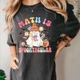 Math Is Spooktacular Math Teacher Spooky Halloween Women's Comfort Colors T-Shirt Pepper Math Is Spooktacular Math Teacher Spooky Halloween Women's Comfort Colors T-Shirt Pepper