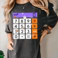 Math Teacher Halloween Costume Calculator Math Pun Women's Comfort Colors T-Shirt Pepper Math Teacher Halloween Costume Calculator Math Pun Women's Comfort Colors T-Shirt Pepper