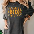 Math Teacher Halloween Mathematician Math Lover Boo Women's Comfort Colors T-Shirt Pepper