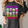 Math Teacher My Jam Here To Spread Mathematics Humor Women's Comfort Colors T-Shirt Pepper Math Teacher My Jam Here To Spread Mathematics Humor Women's Comfort Colors T-Shirt Pepper