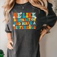 Math Teacher Be Like Subtraction And Make a Difference Women's Comfort Colors T-Shirt Pepper