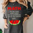 Math Watermelon Calculation Joke Teacher Student Women's Comfort Colors T-Shirt Pepper Math Watermelon Calculation Joke Teacher Student Women's Comfort Colors T-Shirt Pepper