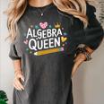 Mathematician And Mathematics Teacher Algebra Queen Women's Comfort Colors T-Shirt Pepper Mathematician And Mathematics Teacher Algebra Queen Women's Comfort Colors T-Shirt Pepper