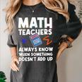 Mathematics Teachers Math Teacher For Men Women Women's Comfort Colors T-Shirt Pepper Mathematics Teachers Math Teacher For Men Women Women's Comfort Colors T-Shirt Pepper
