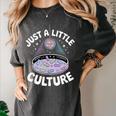 Microbiology Lab Love Culture Biology Teacher Lab Tech Women's Comfort Colors T-Shirt Pepper