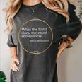 Montessori Children Grow In The Hands Of Teachers Women's Comfort Colors T-Shirt Pepper