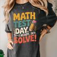 Motivational Math Test Day Shirt Testing Shirts For Teachers Women's Comfort Colors T-Shirt Pepper