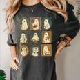 Music Teacher Orchestra Spooky Halloween Ghost Band Women's Comfort Colors T-Shirt Pepper