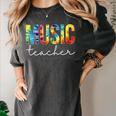 Music Teacher Tie Dye Appreciation Day Hello Back To School Men Women Women's Comfort Colors T-Shirt Pepper Music Teacher Tie Dye Appreciation Day Hello Back To School Men Women Women's Comfort Colors T-Shirt Pepper