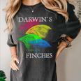 Nerdy Darwin's Finches Evolution Science Biology Teacher Women's Comfort Colors T-Shirt Pepper Nerdy Darwin's Finches Evolution Science Biology Teacher Women's Comfort Colors T-Shirt Pepper