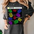Nerdy Forms Nanotubes Chemistry Teacher Geek Women's Comfort Colors T-Shirt Pepper
