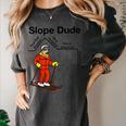 Nerdy Slope Dude Geometry Algebra Math Teacher Women's Comfort Colors T-Shirt Pepper