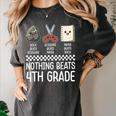 Nothing Beats 4th Grade Back To School Kids Teachers Women's Comfort Colors T-Shirt Pepper