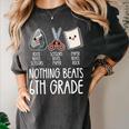 Nothing Beats 6th Grade Back To School Kids Teachers Women's Comfort Colors T-Shirt Pepper Nothing Beats 6th Grade Back To School Kids Teachers Women's Comfort Colors T-Shirt Pepper