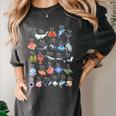 Ocean Animals Alphabet Cute Sea Life ABC Marine Kids Teacher Women's Comfort Colors T-Shirt Pepper Ocean Animals Alphabet Cute Sea Life ABC Marine Kids Teacher Women's Comfort Colors T-Shirt Pepper