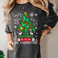 Oh Chemistree Scientist Chemical Christmas Xmas Teacher Women's Comfort Colors T-Shirt Pepper Oh Chemistree Scientist Chemical Christmas Xmas Teacher Women's Comfort Colors T-Shirt Pepper