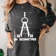 Oh Geometree Math Teacher Geometry Christmas Tree For Men Women Kids Women's Comfort Colors T-Shirt Pepper