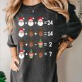 Order Of Operations Math Teacher Christmas Women's Comfort Colors T-Shirt Pepper Order Of Operations Math Teacher Christmas Women's Comfort Colors T-Shirt Pepper