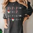 Order Of Operations Quiz Math Teacher Christmas Women's Comfort Colors T-Shirt Pepper Order Of Operations Quiz Math Teacher Christmas Women's Comfort Colors T-Shirt Pepper