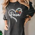 Para Heart Paraprofessional Teacher Paraeducator Women's Comfort Colors T-Shirt Pepper