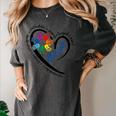 Para Heart Teacher Paraprofessional Paraeducator Men Women Women's Comfort Colors T-Shirt Pepper